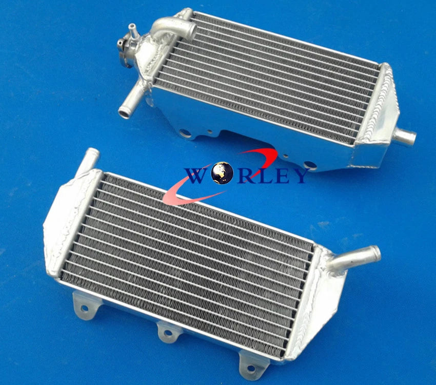Aluminum Radiator + Blue Hose for Yamaha YZ450F (2010-2013)