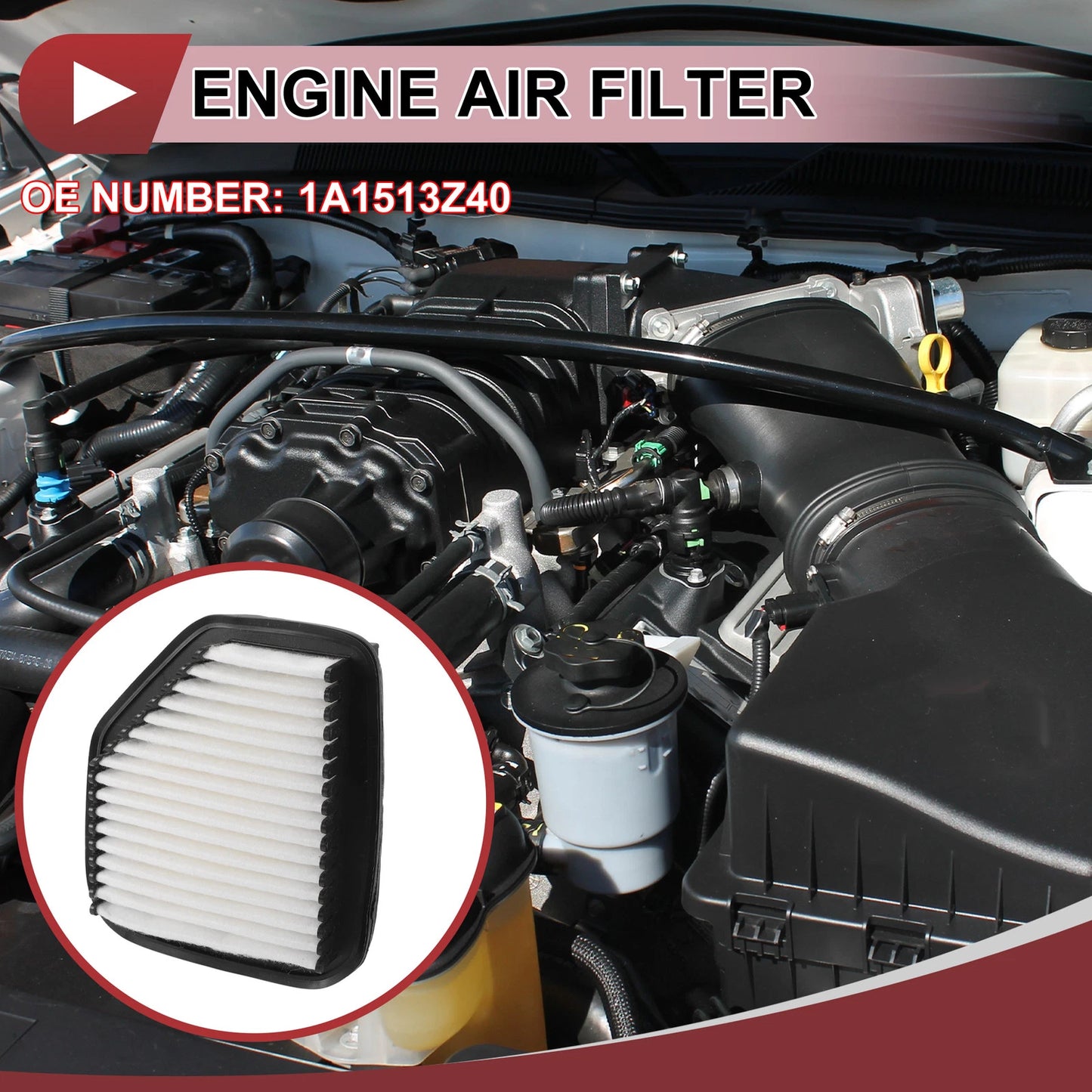 Engine Air Filter for Mazda DG17V (No.1A1513Z40) (2017-2023)