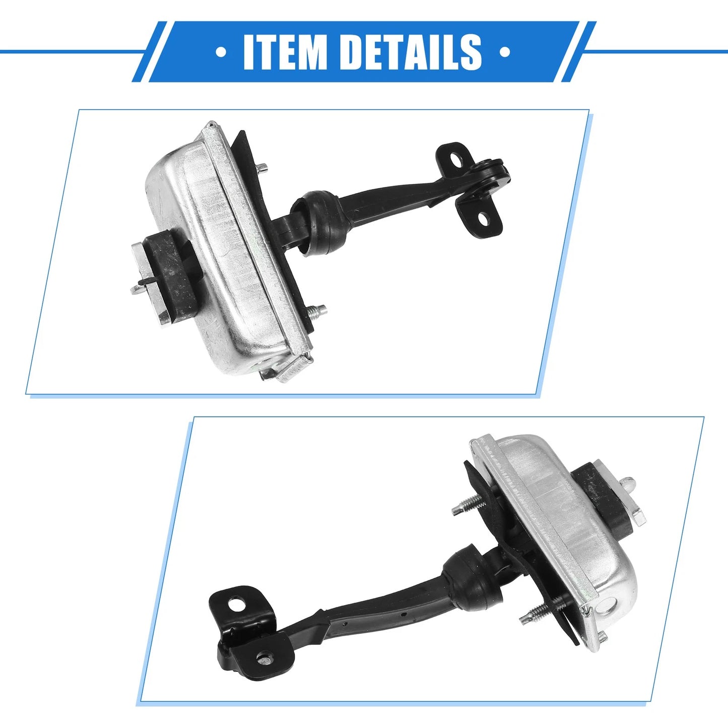 Front Door Check Stop Strap for Ford Expedition (2003-2017) 2 x Pcs