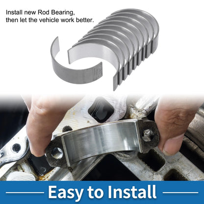 10 x Connecting Rod Bearing Set for Volvo C30 (2008-2013)