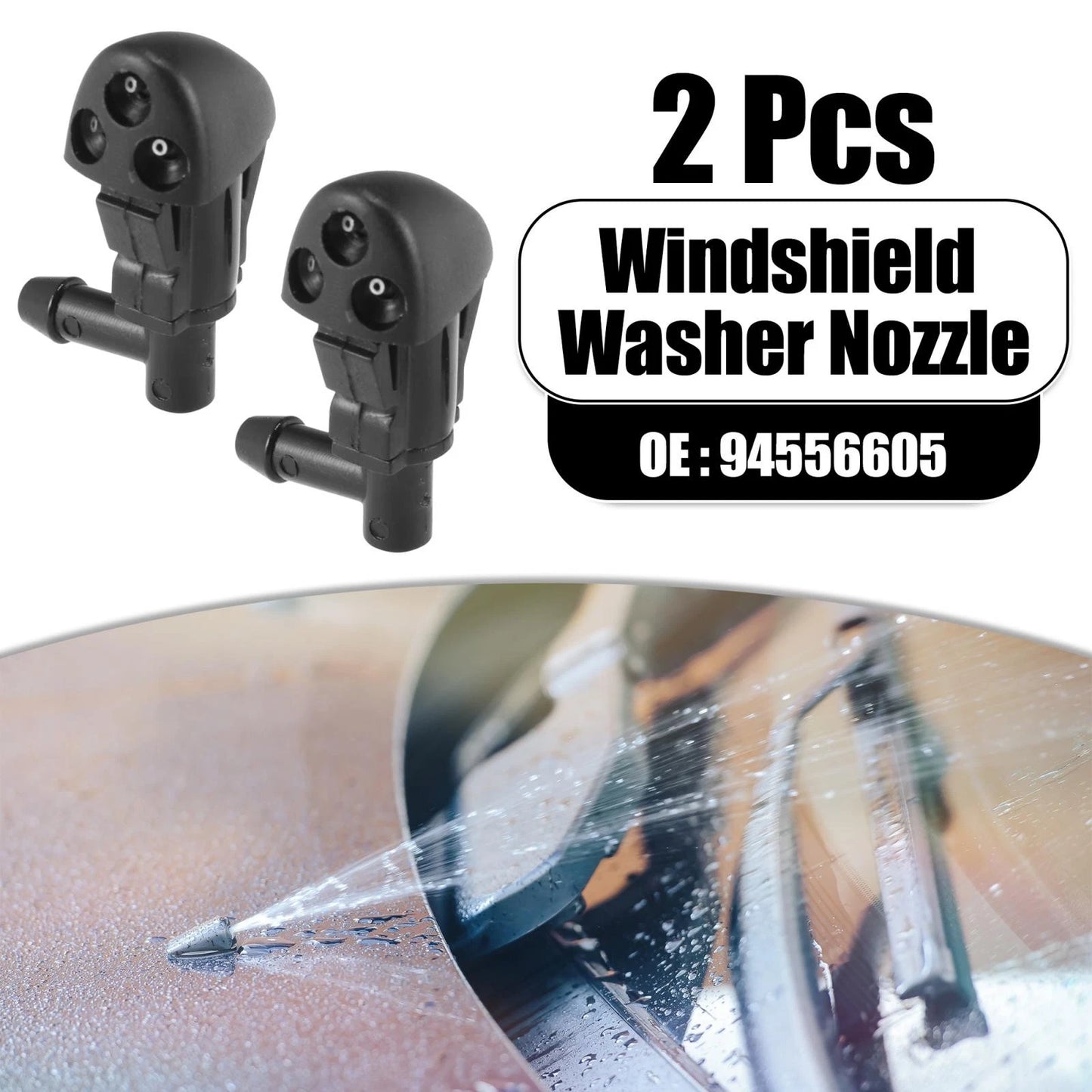 Front Windshield Washer Nozzles for Chevrolet Cruze (2009-2014)