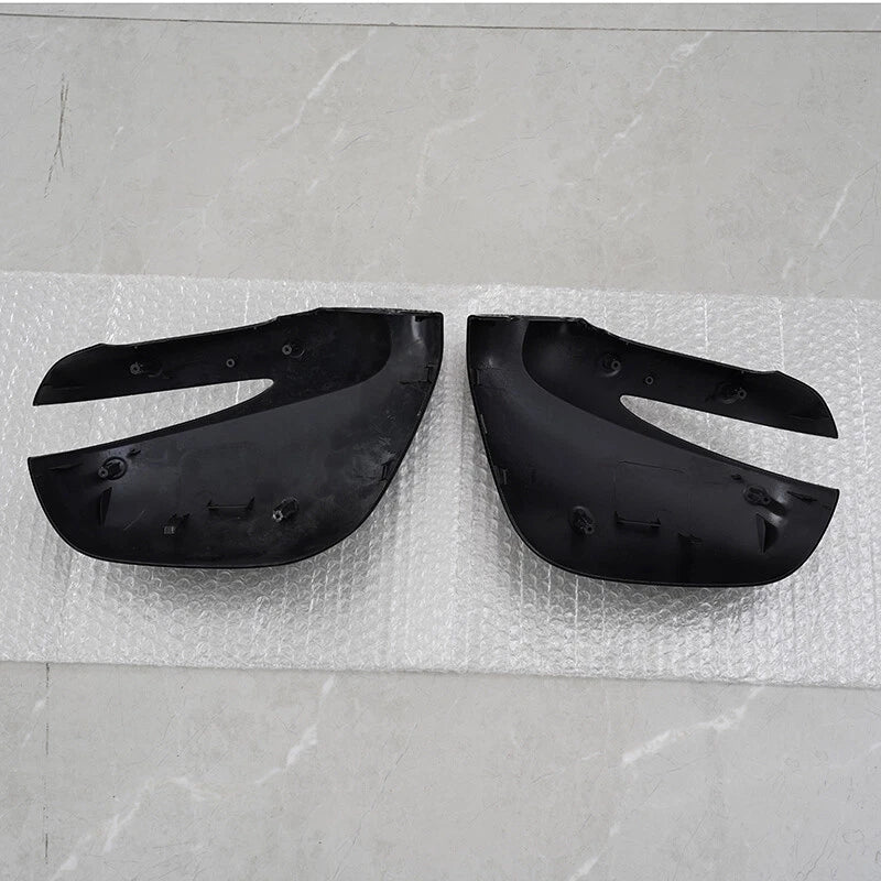 Left & Right Side Mirror Cover Caps Black for Lexus RX350 RX450h (2010-2015)