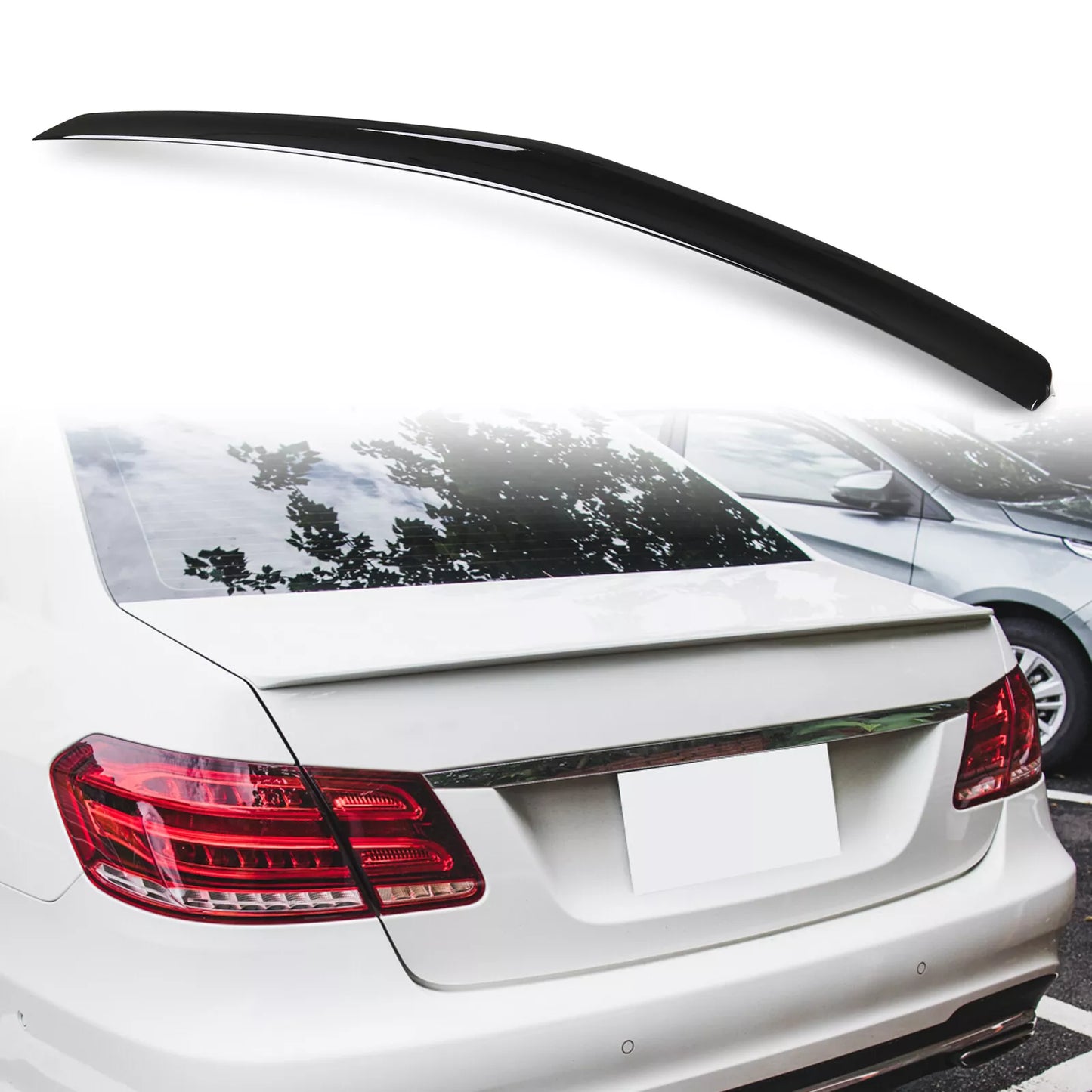 A Style Rear Boot Spoiler for Mercedes Benz W212 (2010-2016)