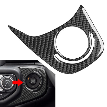 Engine Start Stop Button Cover Trim for Jeep Wrangler JL JLU Gladiator JT
