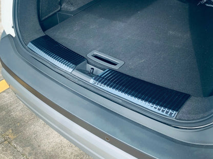 Rear Inner Bumper Protector Carbon Fiber Cover for Nissan Rogue (2021-2023)