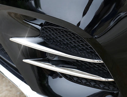 Front Fog Light Grilles Cover Trim for Mercedes-Benz GLC X253 (2016-2019)