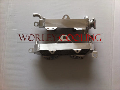 Aluminum Radiators for Kawasaki KX 250 (1987) 2 x Left & Right