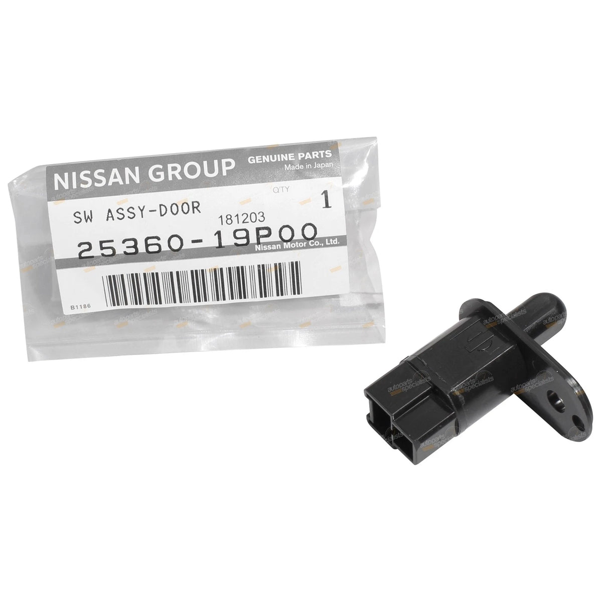 Door Switch for Nissan Patrol GQ Y60 Interior Light Black 3pin