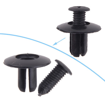 190 x Push Pin Rivet Fasteners for Honda Fender Bumper Door Trim