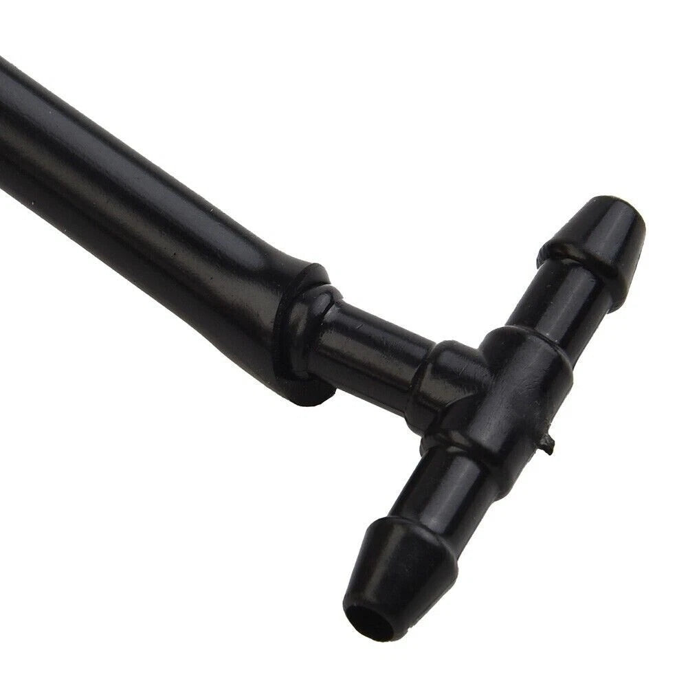 Windscreen Washer 5M Black Hose Connectors Nozzle Pump for Vehicle