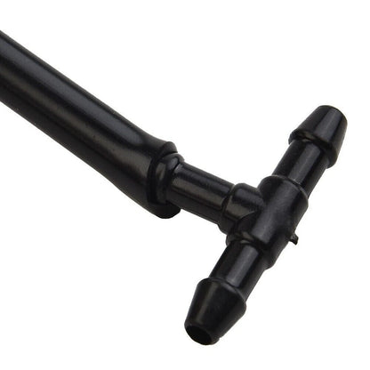 Windscreen Washer 5M Black Hose Connectors Nozzle Pump for Vehicle