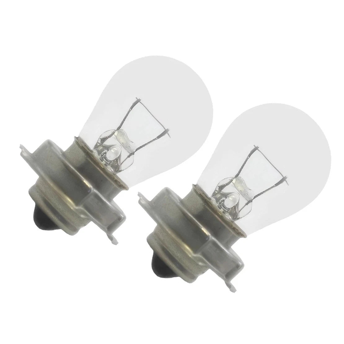 4 x P26S Motorcycle Headlight Indicator Light Bulbs (Halogen)