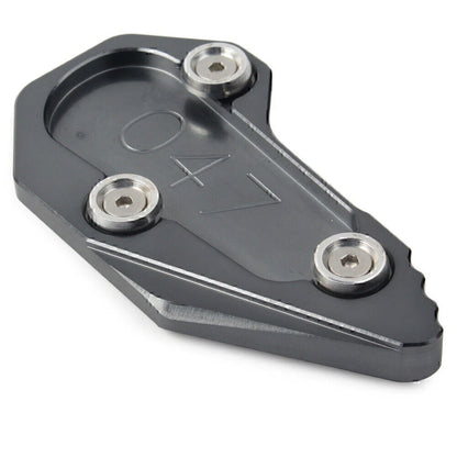 Grey Kickstand Extension Pad for BMW R1200R R1200RS LC (2015-2016)