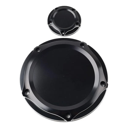 CNC Aluminum Derby Points Cover for Harley Touring FLHT FLHR Softail FLST