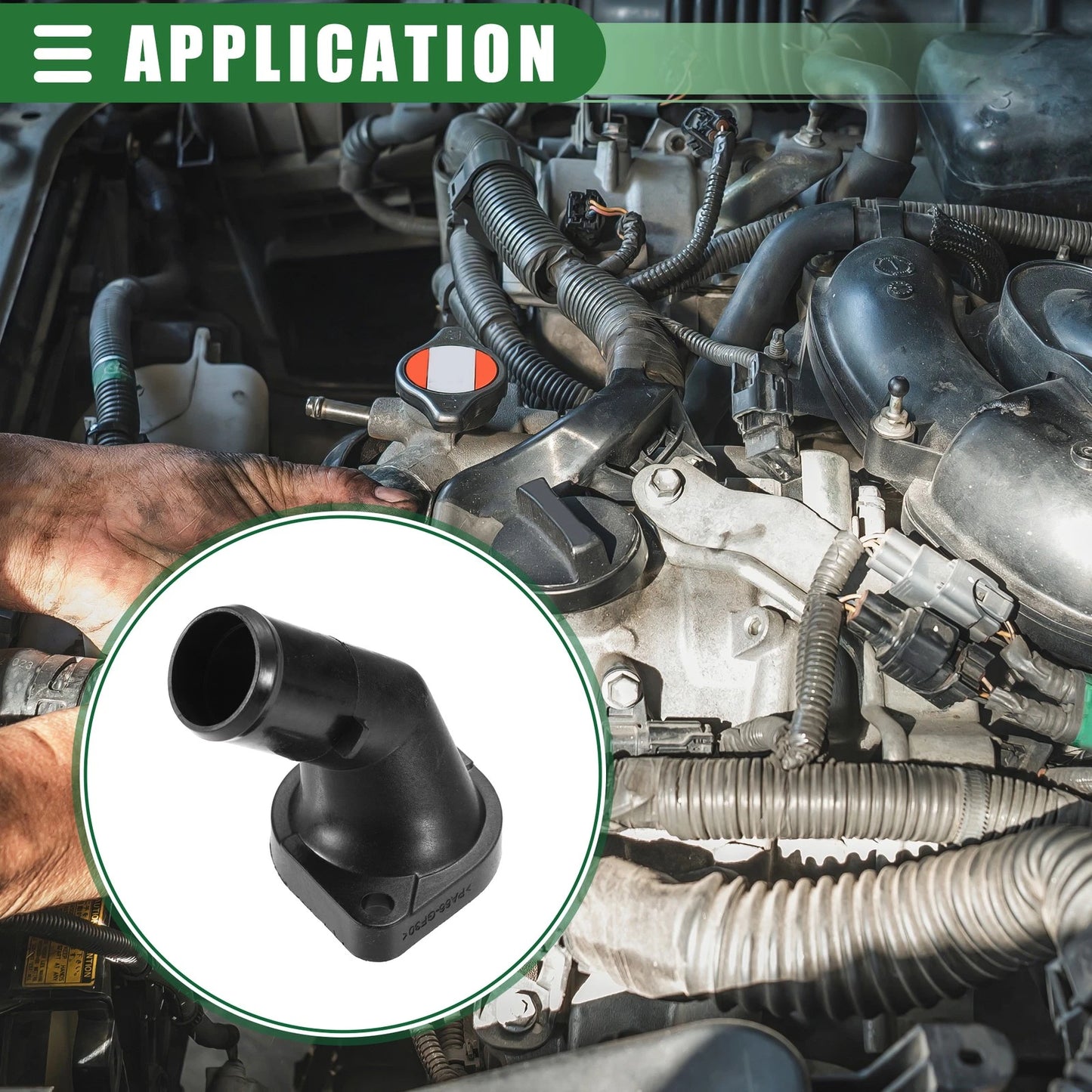 Coolant Thermostat Housing for Toyota Camry L4 2.5L (2012-2023)