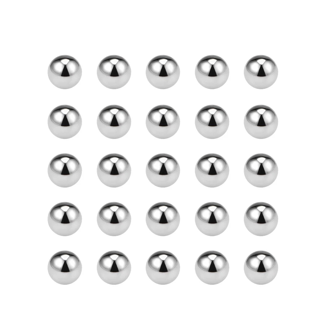 Precision Balls / 6mm / Solid Chrome Steel G10 for Bearing Keychain Wheel