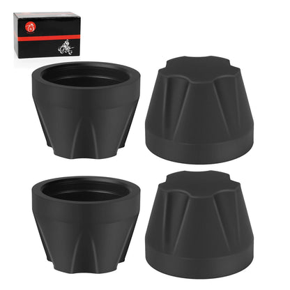 4x Wheel Hub Caps for Yamaha Moto-4 (1985–1988)
