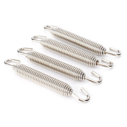 4 x 83mm Long Stainless Header Exhaust Springs for Outlaw Racing Universal