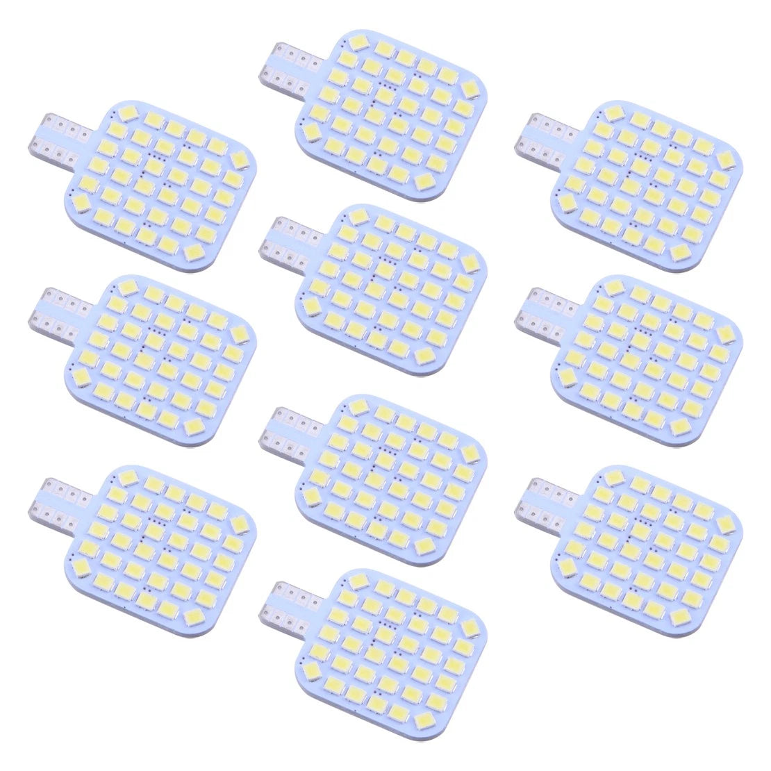 36 LED T10 6000K White Trailer Interior Light Bulbs for Universal (N/A)