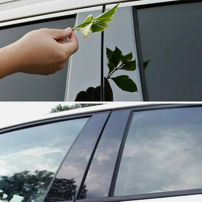 6PCS Black Window Door Trim Pillar Posts Cover for LEXUS LS430 (2001–2006)