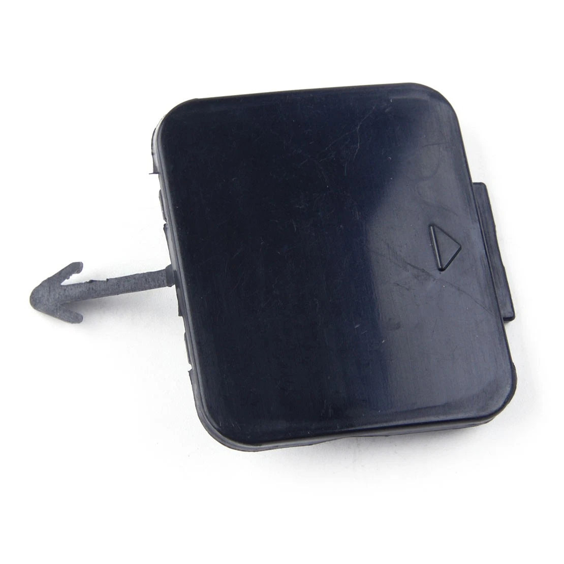 Matte Black Front Bumper Tow Hook Cover for BMW E39 525i 528i (1997-2003)