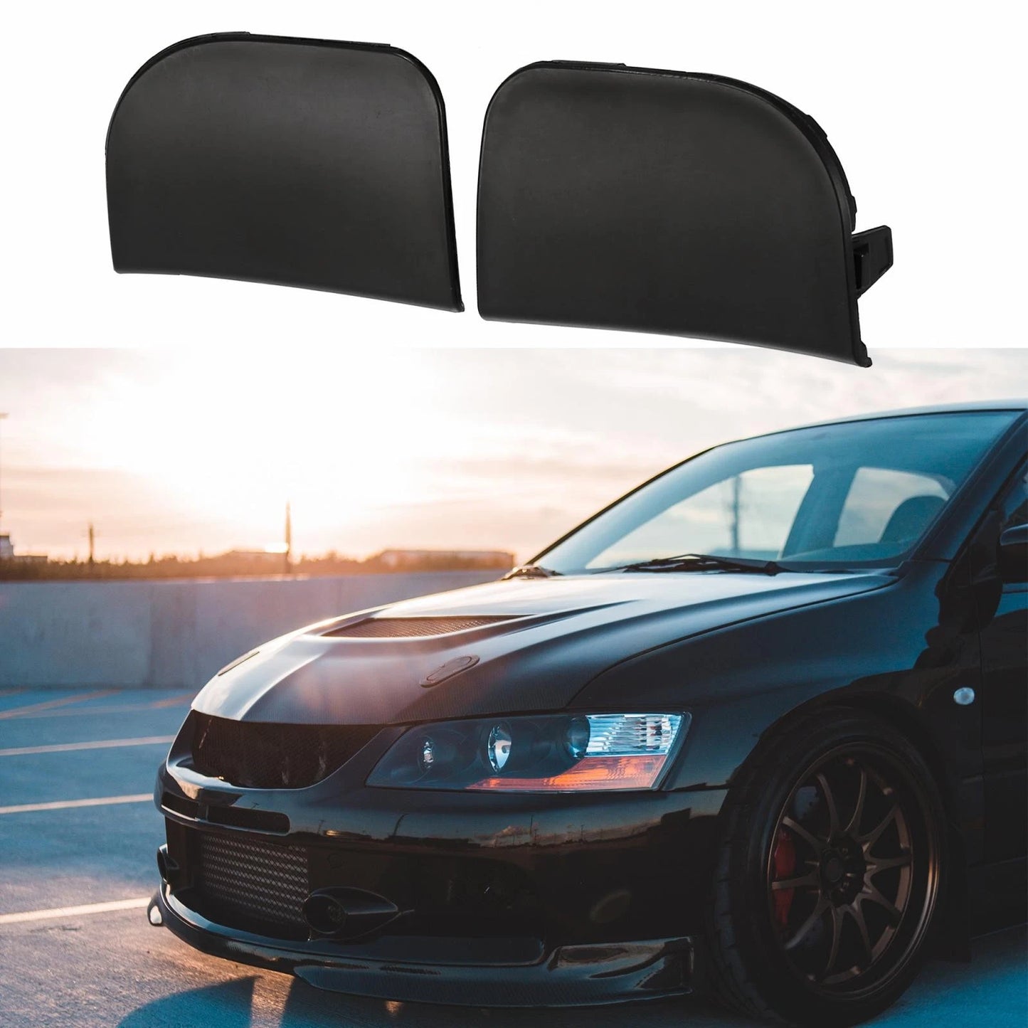 Front Bumper Tow Hook Cover for Toyota Prius (2012-2015)
