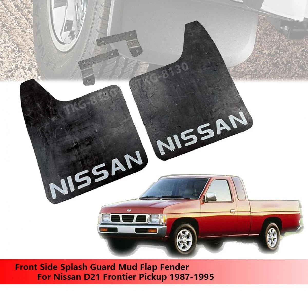 Front Splash Guard Mud Flap for Nissan D21 (1987-1995)