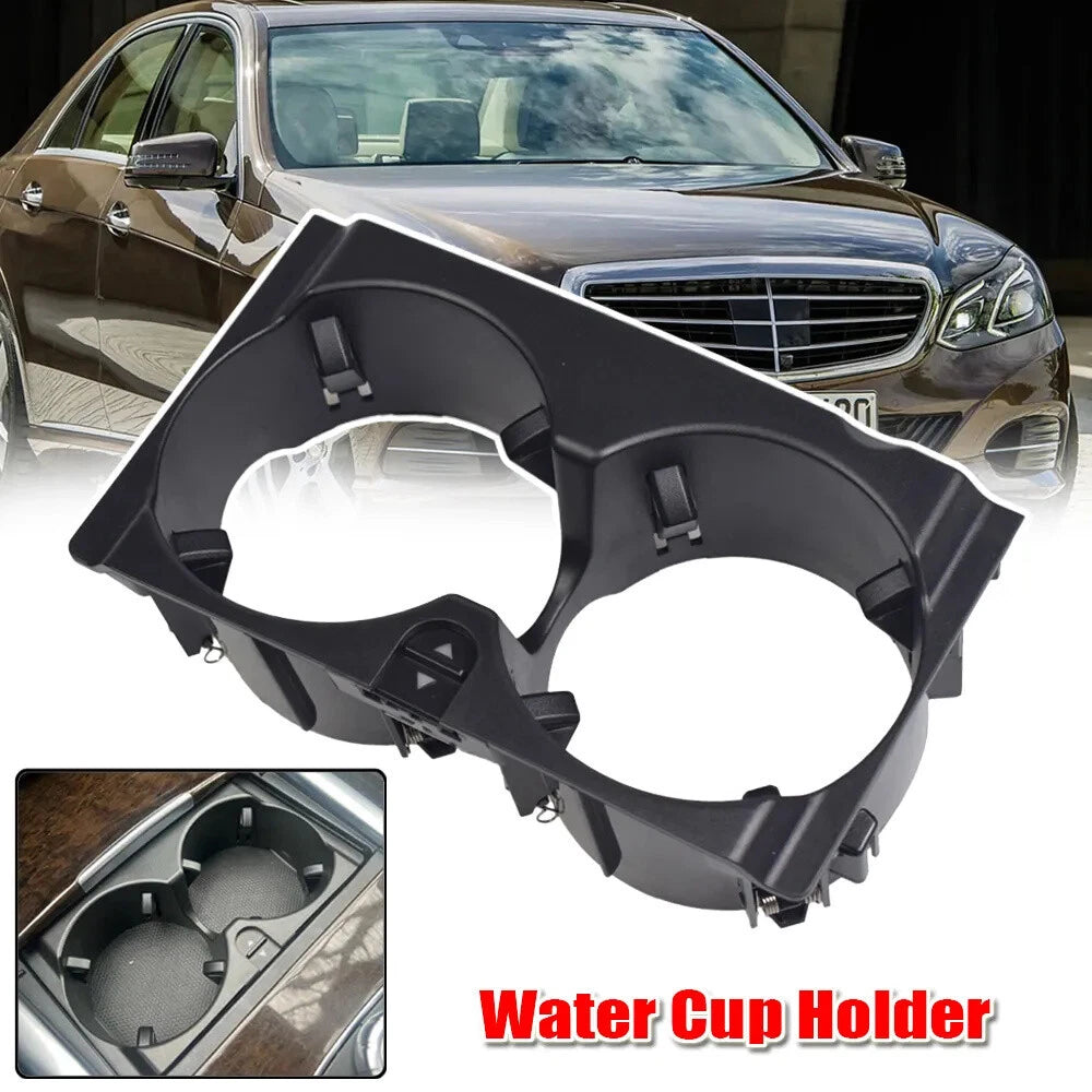 Black Cup Holder Center Console for Benz E-Class E350 E550 W212 (2009-2016)