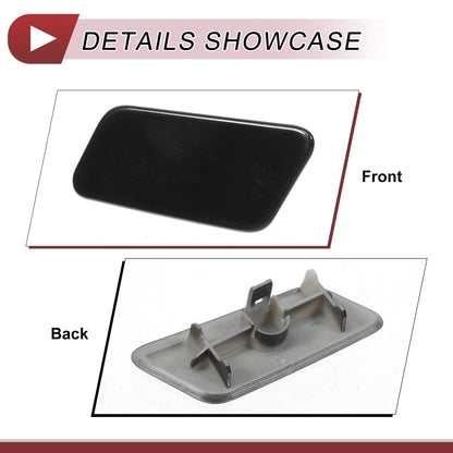 Front Left Washer Nozzle Cover for Lexus LX570 (2016-2021) - Black 1 x Cap