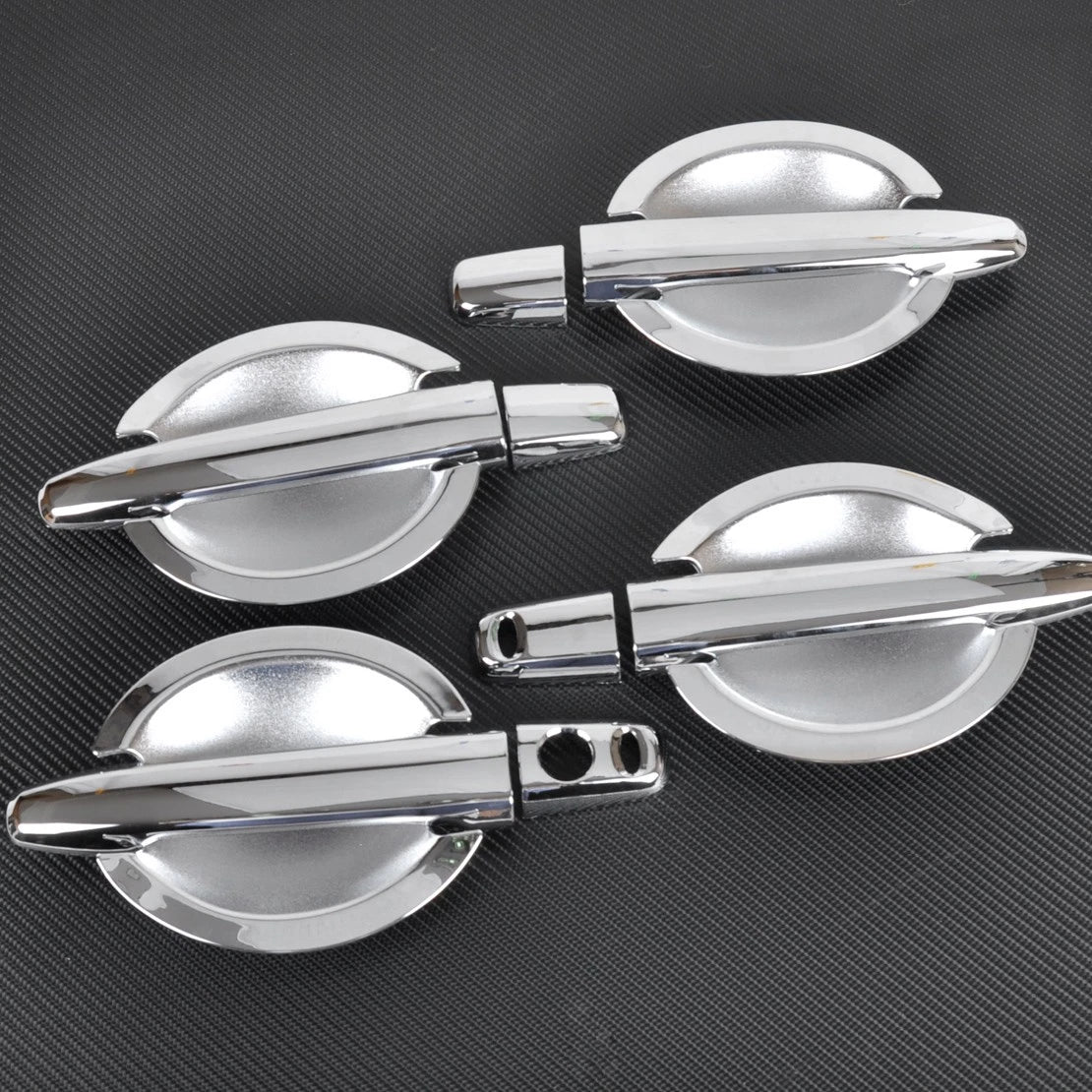 Chrome Door Handles & Shells for 2008-2012 Mitsubishi Outlander