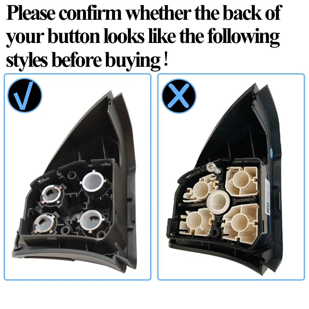 4 Button Steering Wheel Control Switches for Mercedes-Benz W164 W251 W245