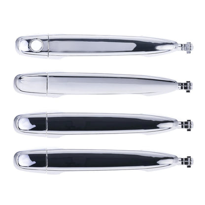 Outer Door Handle Set of 4 Chrome for Toyota Camry (2006-2011)