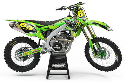 Kawasaki KXF 450 Custom Decal Kit WARRIOR STYLE (2019-2020)
