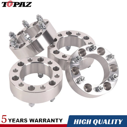 4 x 50mm Wheel Spacers for Land Cruiser, Patrol, Hilux 6x139.7