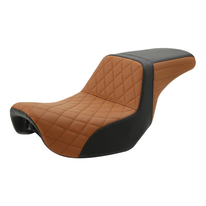 Driver Passenger Seat for Harley Dyna Low Rider FXDL Wide Glide (2006-2017)