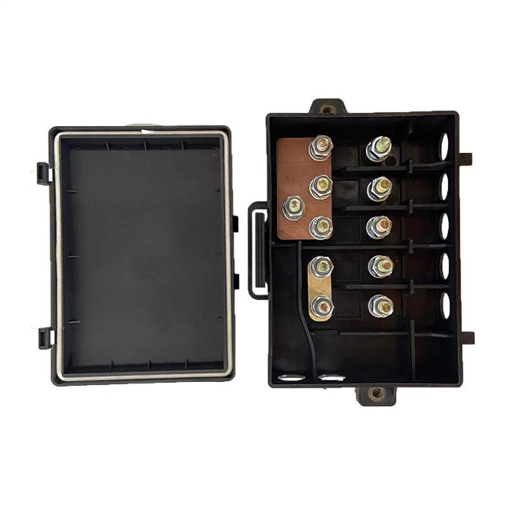 5-Way Bus Bar Fuse Holder 25A-500A for Universal Distribution