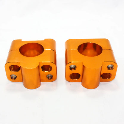 CNC Gold Handle Bar Clamp Riser for PIT PRO TRAIL DIRT QUAD BIKE ATV