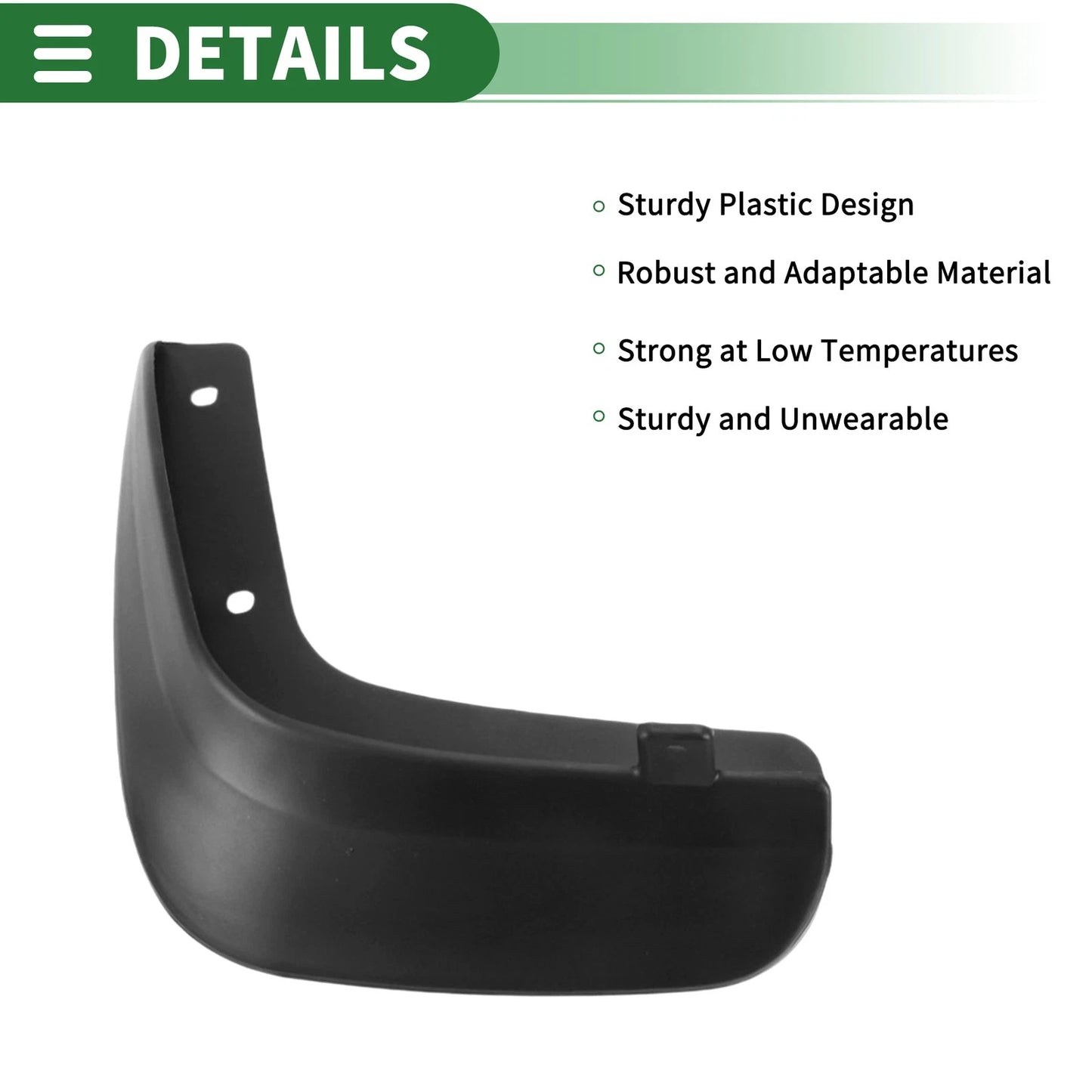 Mud Flaps Splash Guards for Chevrolet Lova (2006 - 2015)