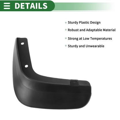 Mud Flaps Splash Guards for Chevrolet Lova (2006 - 2015)