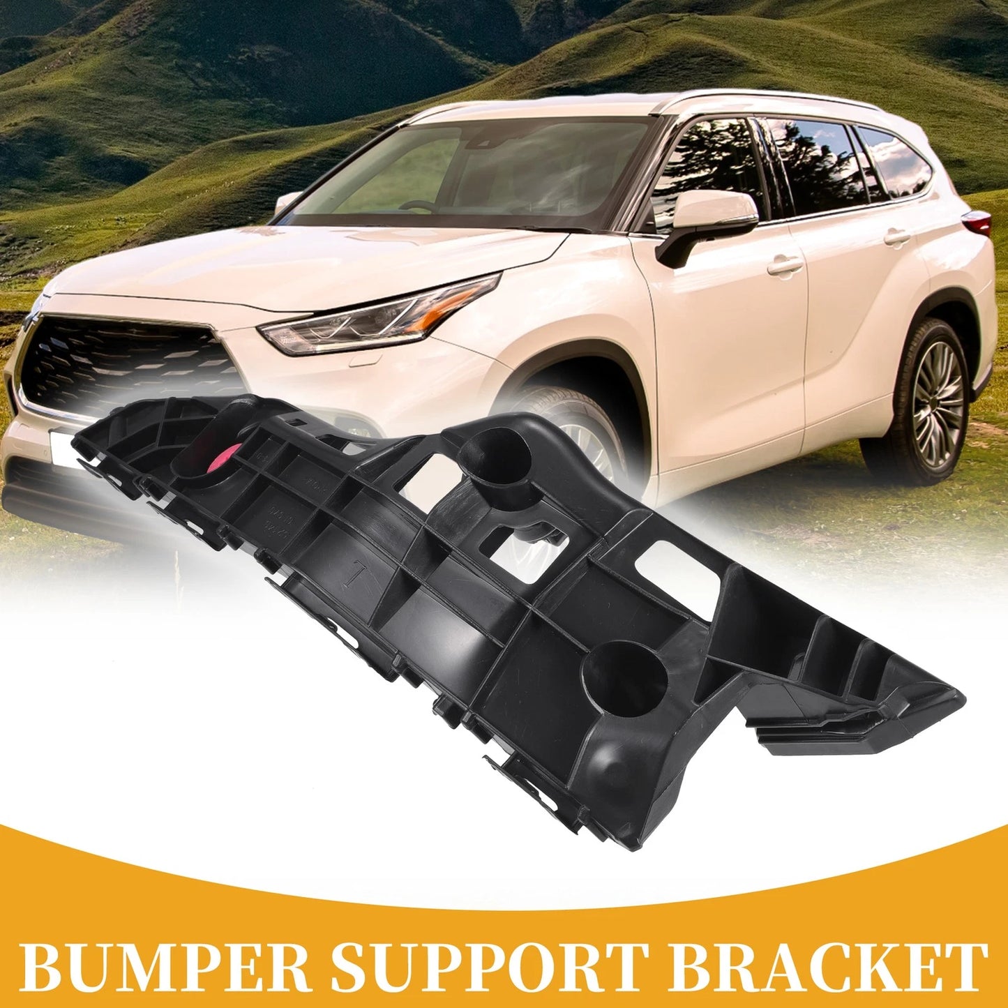 Front Bumper Support Bracket for Toyota Highlander (2014-2016) - 1 Pc
