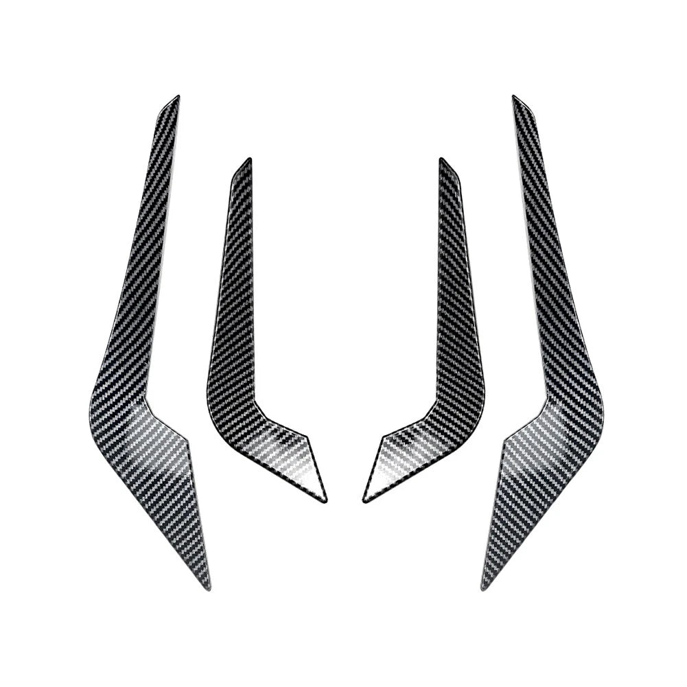 4x Front Bumper Lip Spoiler Side Covers for BMW 2 Series M2 F87 (2016-2021)