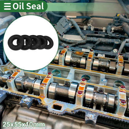Oil Seal 25x55x10mm Seal Ring Rotary Shaft Seal NBR for MakeModel