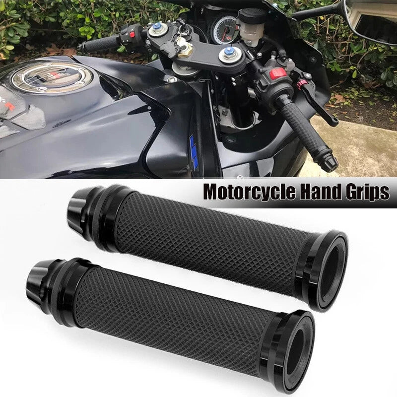 7/8" Hand Grip Handlebar Gel for Yamaha YZF R6, Suzuki, Honda CBR600 (2000-2023)