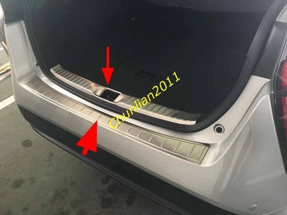 Rear Outer Bumper Protector Trim for 2016-2018 Toyota Prius (2016-2018)