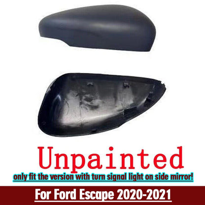 Left Turn Signal Hole Side Mirror Cover for Ford Escape (2020–2021)