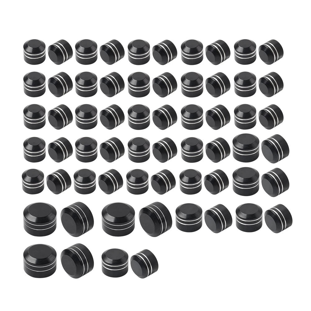 62X Engine Bolt Caps for Harley Touring Road King Street Glide (2017-2024)