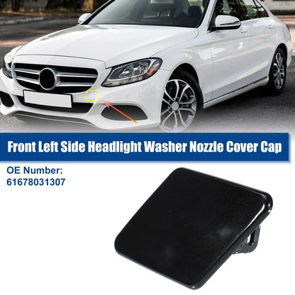 Left Front Headlight Washer Nozzle Cap for BMW 335i 335xi (2007-2013)