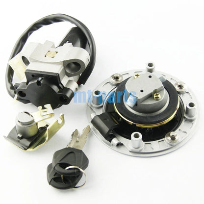 Ignition Key Switch & Fuel Tank Cap Set for Suzuki GS 500 (2001-2012)