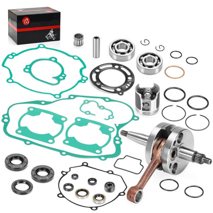Engine Rebuild Kit for Kawasaki KX100 (2006-2013) Crankshaft Piston Gaskets