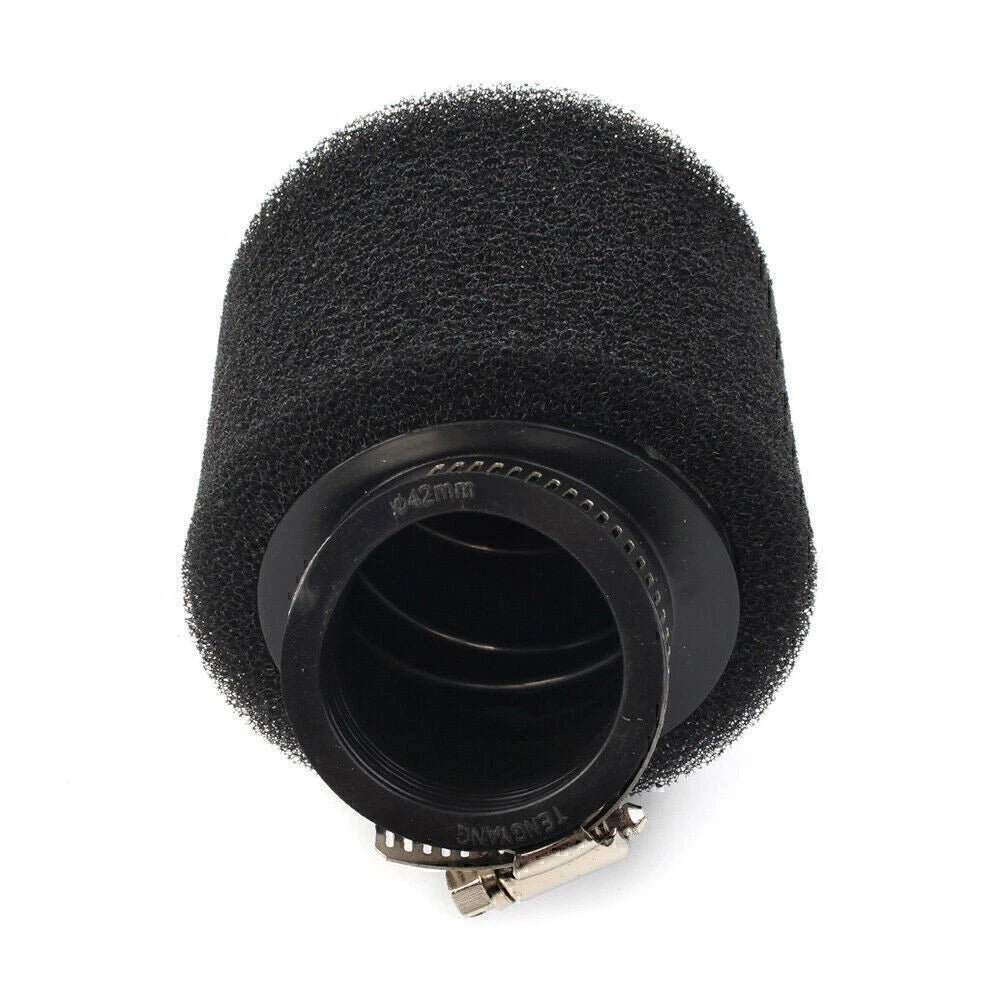 42MM Angled Air Filter for ATV Quad Go Kart CRF XR Pit Dirt Bikes
